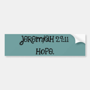 Jeremiah 29:11 bildekal