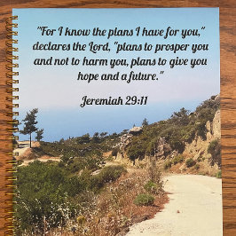 Jeremiah 29:11 Custom Bible Verse Dirt Road
