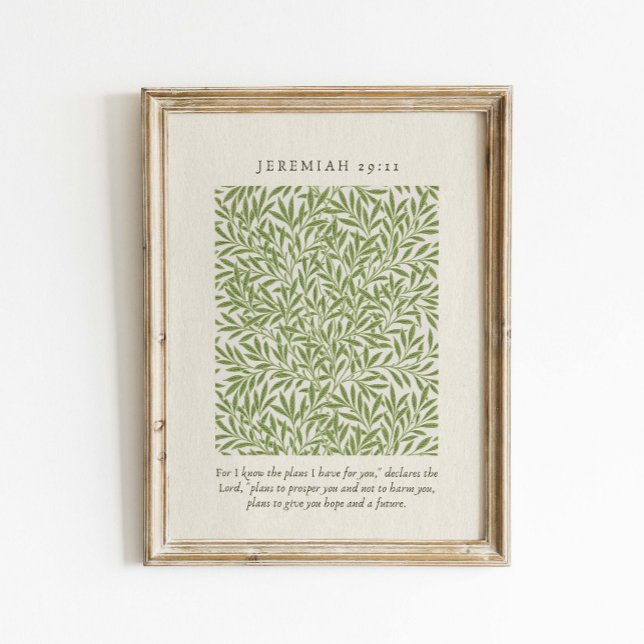 Jeremiah 29:11 For I know the plans Poster (Skapare uppladdad)
