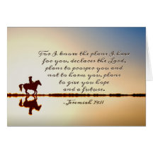 Jeremiah 29:11 För jag vet vilka planer jag har ko