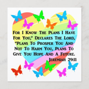 JEREMIAH 29:11 INBJUDNINGAR