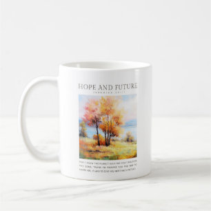 Jeremiah 29:11 Jag vet vilka planer jag har för di Kaffemugg