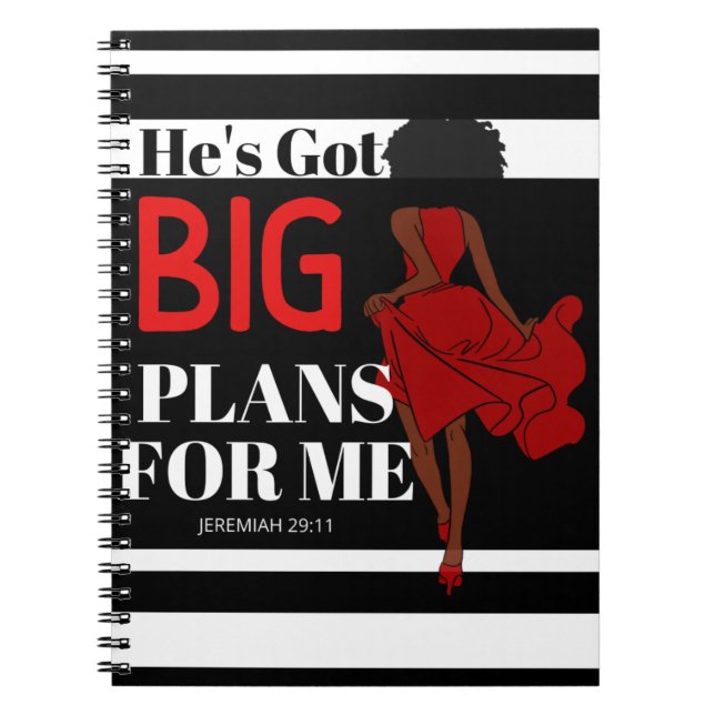 Jeremiah 29:11 Journal Anteckningsbok (Framsidan)