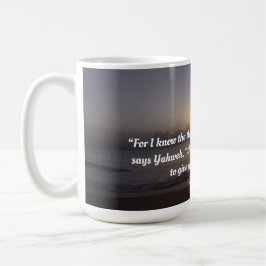 Jeremiah 29:11 Kaffe Mugg