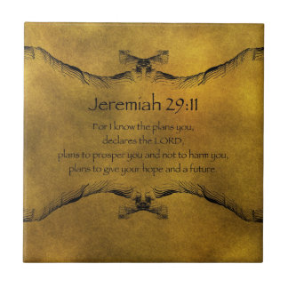 Jeremiah 29:11 kakelplatta