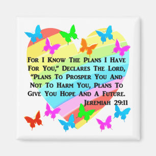 JEREMIAH 29:11 MAGNET
