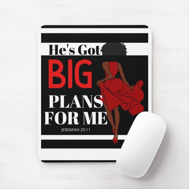 Jeremiah 29:11 Mousepad Musmatta (Med mus)