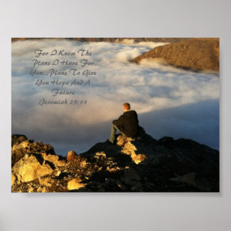 Jeremiah 29:11 poster