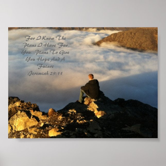 Jeremiah 29:11 poster (Framsidan)