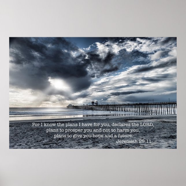 Jeremiah 29:11 poster (Framsidan)