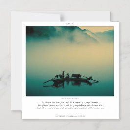 Jeremiah 29:11 PROSPERITY SCRIPIX-magnetkort Magnetisk Inbjudningskort