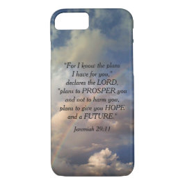 Jeremiah 29:11 Rainbow Phone Case