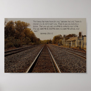 Jeremiah 29:11affisch poster
