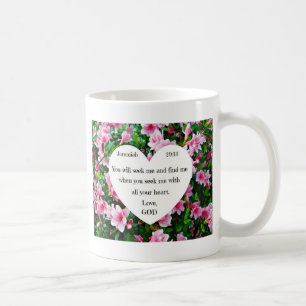 Jeremiah 29:13 kaffemugg