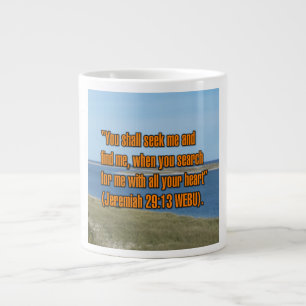 Jeremiah 29:13 WEBU Mugg Jumbo Mugg