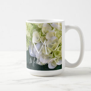 Jeremiah 31:3 Blommigt Monogram Bible Verse Anpass Kaffemugg