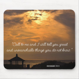Jeremiah 33:3 Mousepad Musmatta