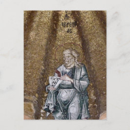 Jeremiah Byzantine Mosaic Orthodox Icon Vykort