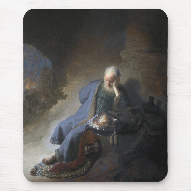 Jeremiah Destruction Jerusalem Bible Rembrandt Musmatta (Framsidan)