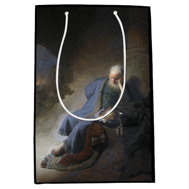 Jeremiah Lamentiing om Jerusalems fall, Rembrandt (Framsidan)