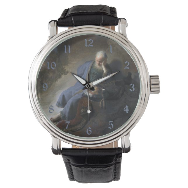 Jeremiah Lamentiing om Jerusalems fall, Rembrandt Armbandsur (Framsida)