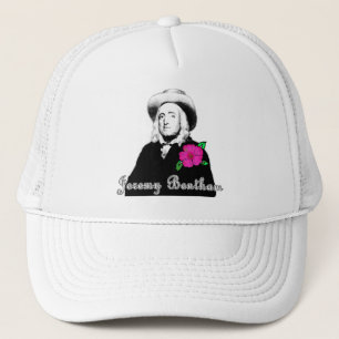 Jeremy Bentham med den tropiska blomman Truckerkeps