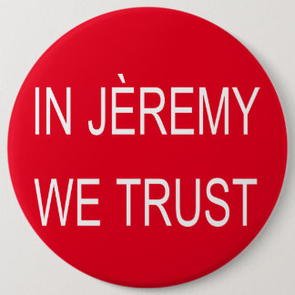 Jeremy Corbyn Arsène emblem Knapp