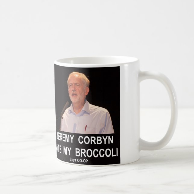 Jeremy Corbyn åt min broccoli Kaffemugg (Höger)