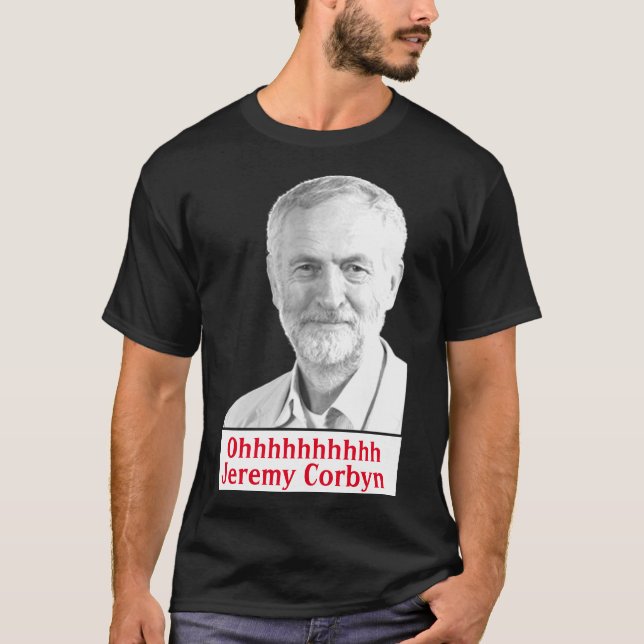Jeremy Corbyn Glastonbury Chant tshirt T Shirt (Framsida)
