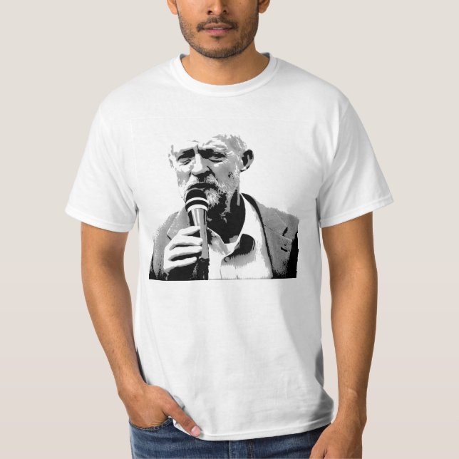 Jeremy Corbyn T skjorta - design 2 T-shirt (Framsida)