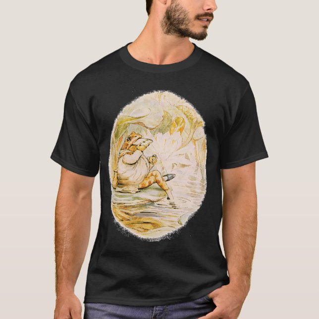 Jeremy Fisher - Beatrix Potter T Shirt (Framsida)