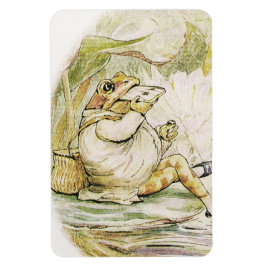 Jeremy Fisher Eats Lunch by Beatrix Potter Magnet