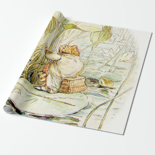 Jeremy Fisher på en Lily-pad av Beatrix Potter Presentpapper