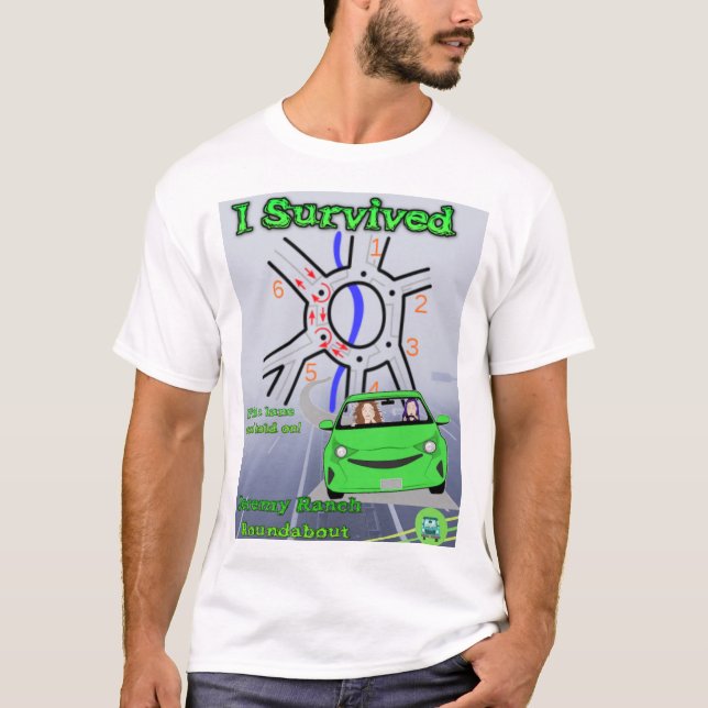 Jeremy Ranch Roundabout Survival T Shirt (Framsida)