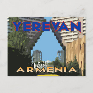 Jerevan, Besök Armenien Vykort