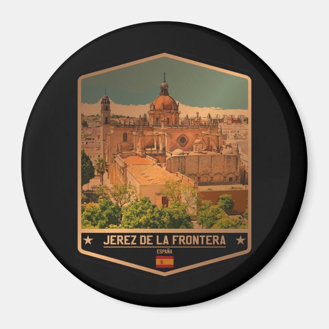 Jerez de la Frontera Magnet (Framsidan)