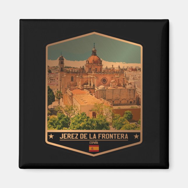 Jerez de la Frontera Magnet (Framsidan)