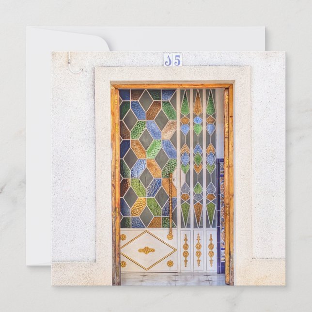 Jerez Door Julkort (Framsida)