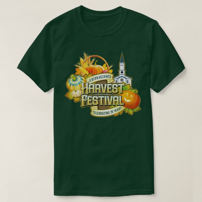 Jericho Harvest Festival T Shirt (Design framsida)