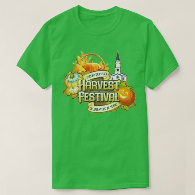 Jericho Harvest Festival T Shirt (Design framsida)