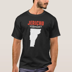 Jericho Vermont USA State America Travel Vermonter T Shirt