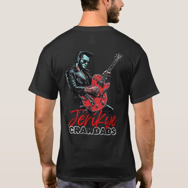 Jerikye och Crawdads Shirt T Shirt (Baksida)