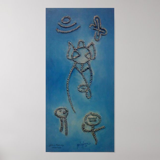 Jeroglificos Tainos Poster (Framsidan)