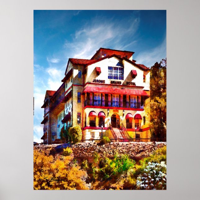 "Jerome arizona" "Jerome grand Hotellet" Poster (Framsidan)