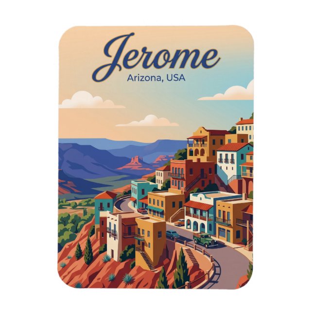 Jerome Arizona Magnet (Vertikal)