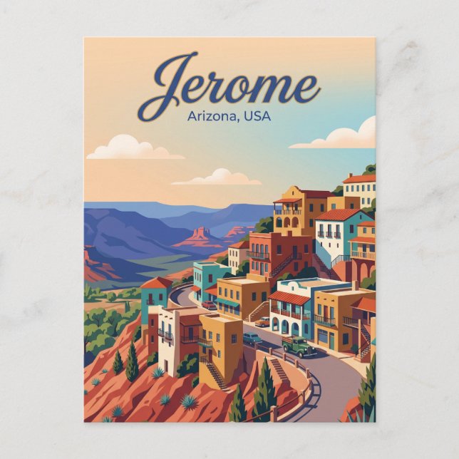 Jerome Arizona Vykort (Framsida)