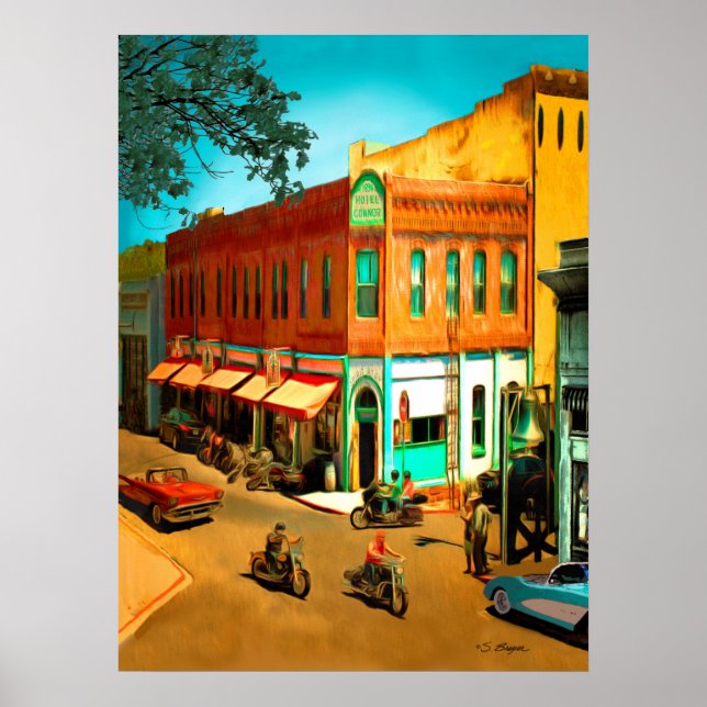 "Jerome AZ" "Connor Hotel"" Jerome Connor Hotel Poster (Framsidan)