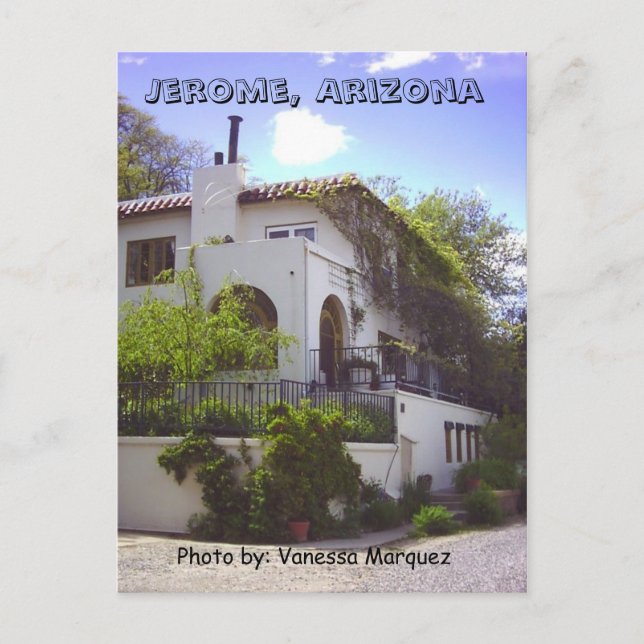 Jerome, AZ-foto av: Vanessa Marquez Vykort (Framsida)
