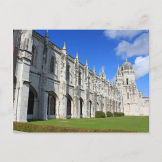 Jeronimos-klostret i Belem, Lissabon, Portugal Vykort