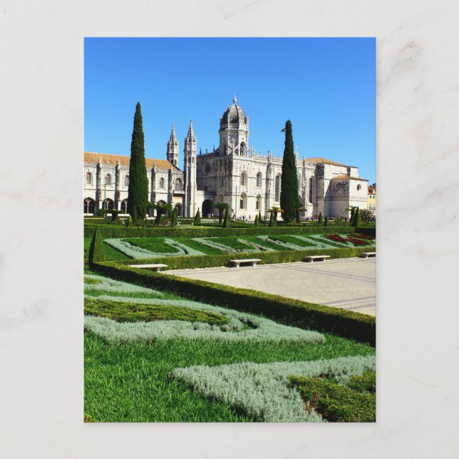 Jerónimos Monastery Vykort (Framsida)